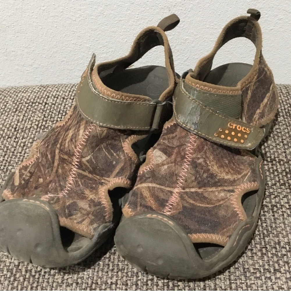 Crocs Men’s Swiftwater Realtree Sandals